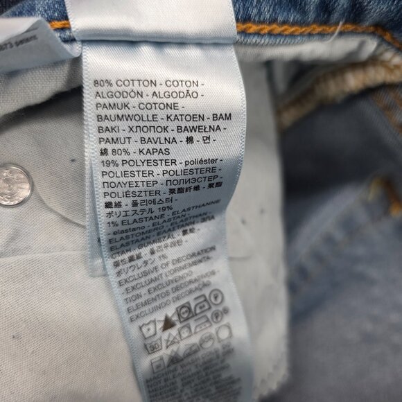 LEVIS WOMEN'S 724 HIGH-RISE SLIM STRAIGHT  JEANS SIZE 32 X 32 NWT - Picture 9 of 11